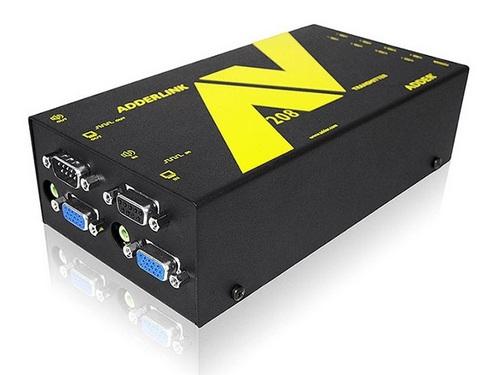 ALAV208T-US 8-Way Full HD VGA Digital Signage Extender (Transmitter) with RS232/Audio by Adder