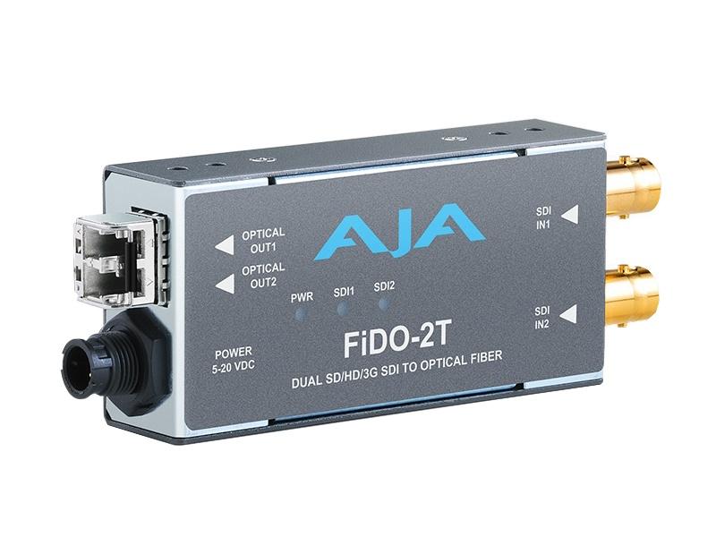 FiDO-2T-MM 2-Channel 3G-SDI to Multi-Mode LC Fiber (Transmitter) by AJA