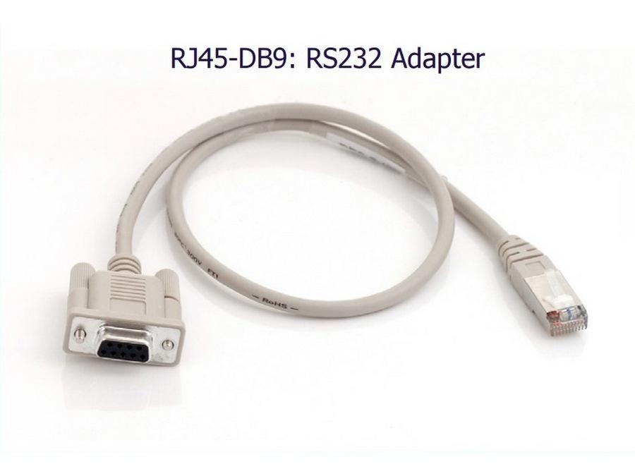RJ45 to DB9 RJ45 to DB9 serial cable by Apantac