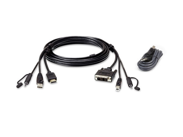 2L7D02DHX2 6ft HDMI to DVI Secure KVM Cable by Aten