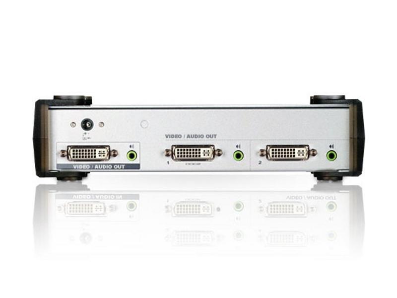VS162 2 Port DVI Video/Audio Splitter by Aten