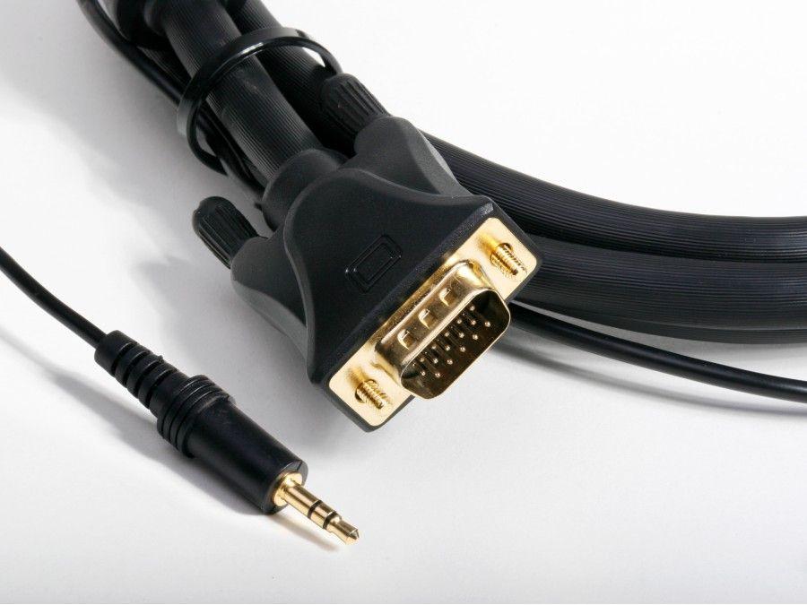 AT18014L-23 75FT (23M) VGA with Stereo Audio Cable by Atlona