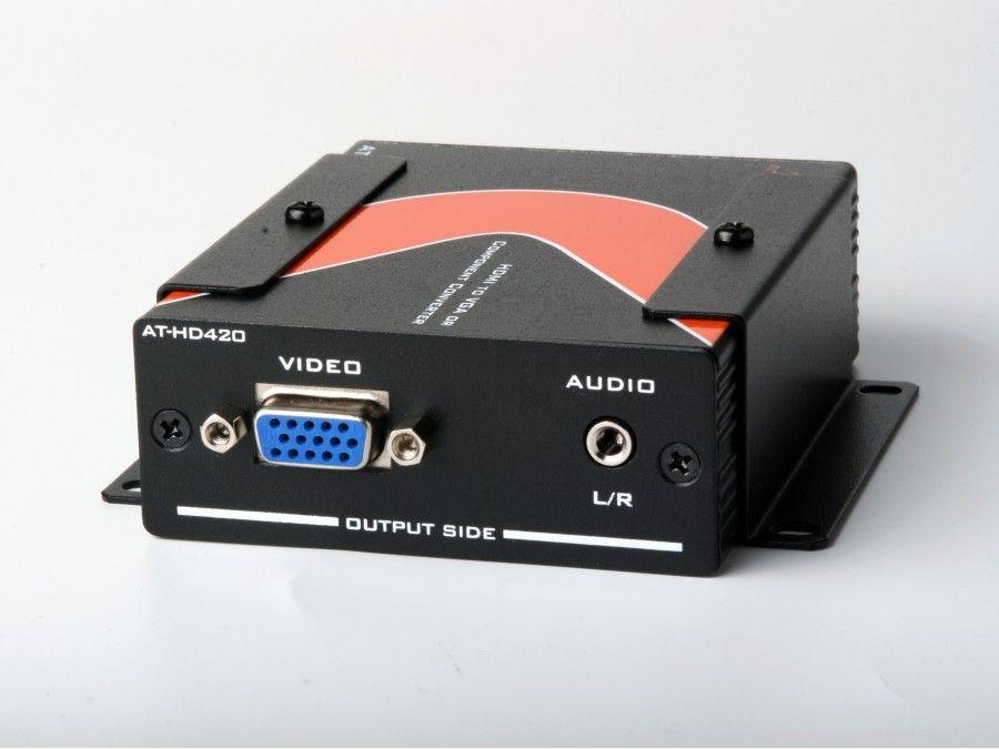 AT-HD420-b HDMI to VGA/Component   Stereo Audio Format Converter by Atlona