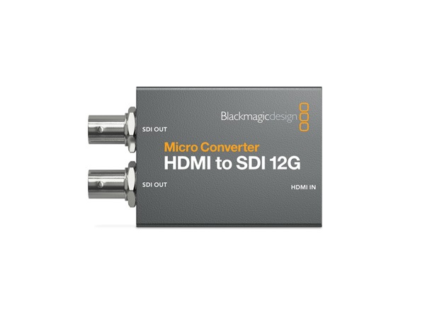 BMD-CONVCMIC/HS12G/WPSU Micro Converter HDMI to SDI 12G wPSU by Blackmagic Design