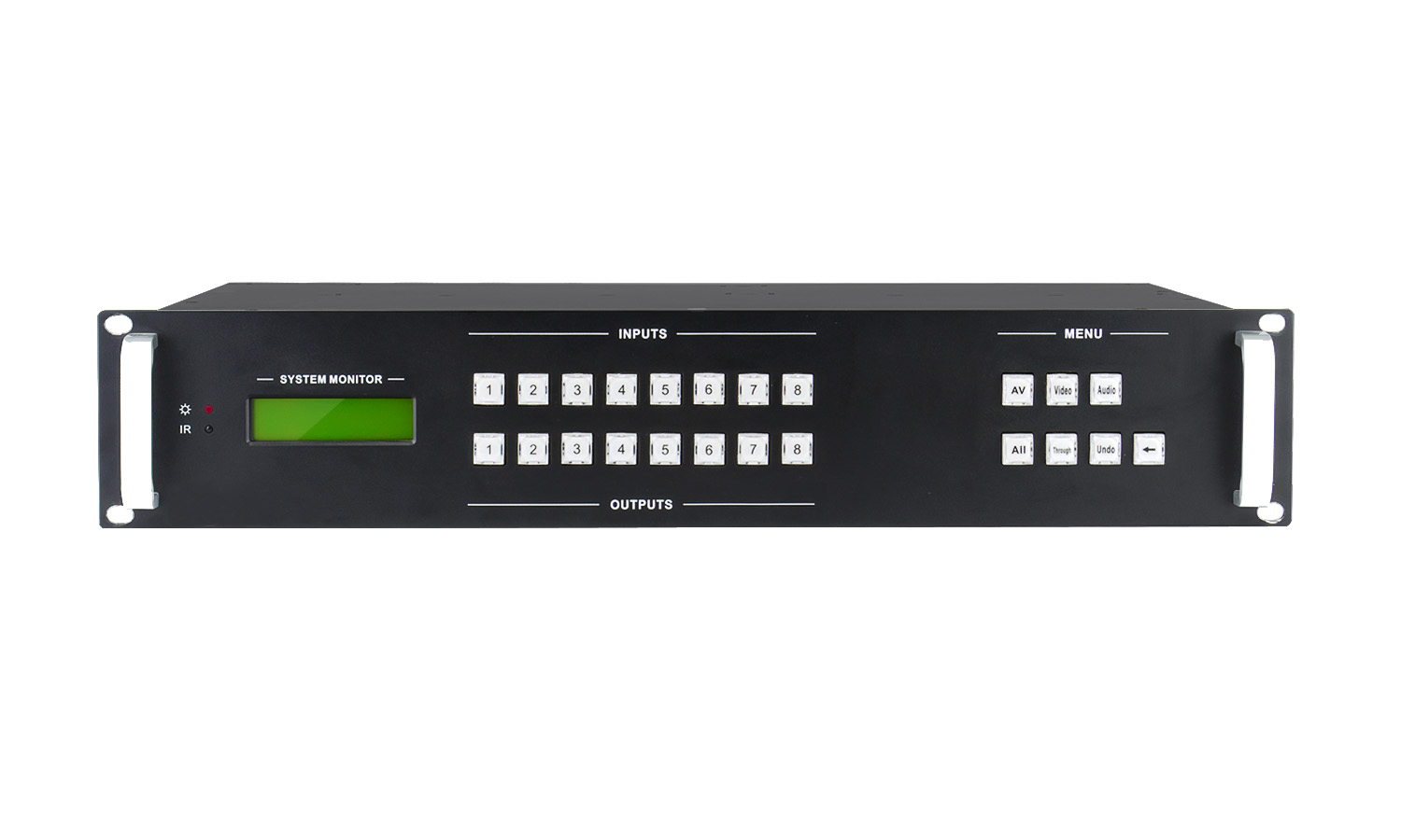 BG-MS-8X8-DVI Modular 8X8 Seamless DVI Matrix Switcher w/TCP/IP RS232 Control by BZBGEAR