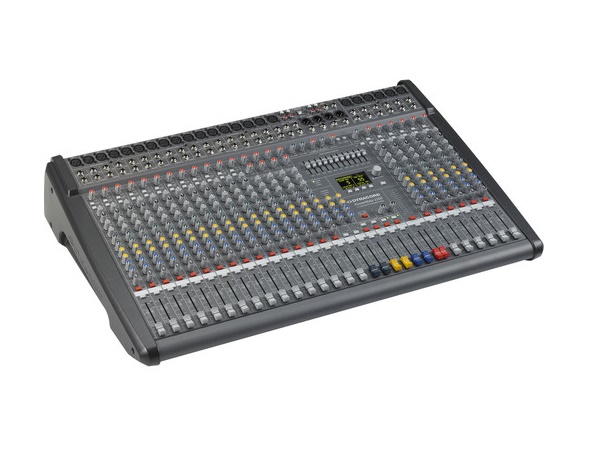 DC-PM2200-3-UNIV 22 Channel Powered Mixer (18 x Mic/Line/4 x Mic/Stereo-Line) by Dynacord