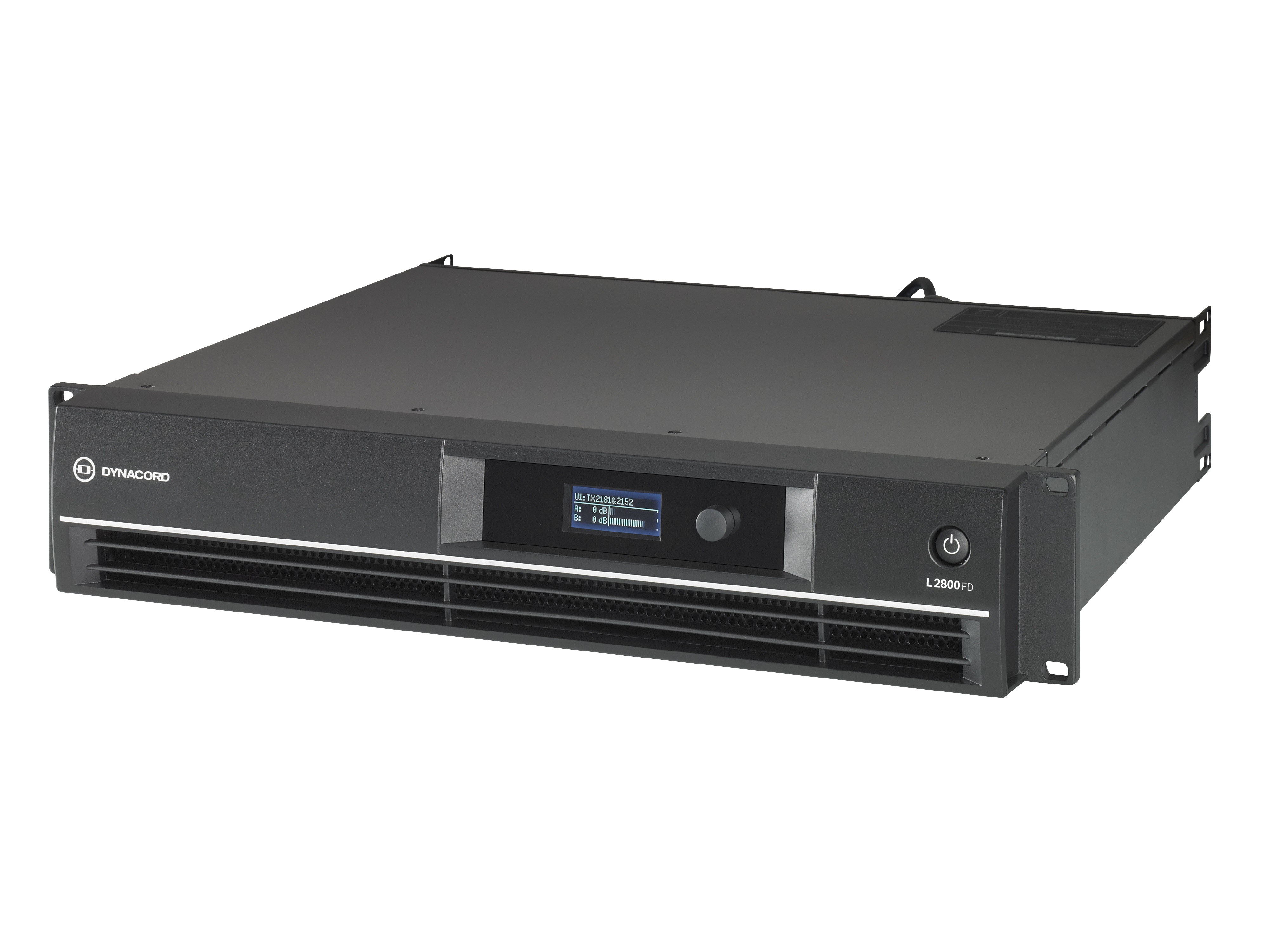 L2800FD-US DSP Power Amplifier 2x1400W with FIR Drive/XLR/NL4 Connectors by Dynacord