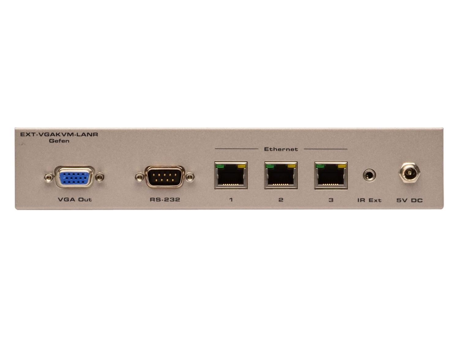 EXT-VGAKVM-LANRX VGA/USB/analog audio/RS-232/IR Extender (Receiver) by Gefen