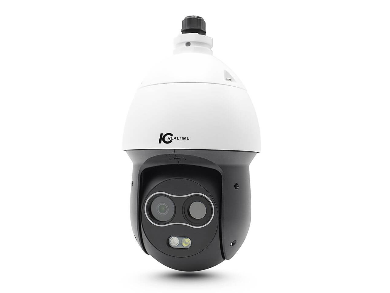 THIP-P4078FM-IR 256x192 Thermal/4MP Visible Hybrid Pan  Tilt Camera by ICRealtime
