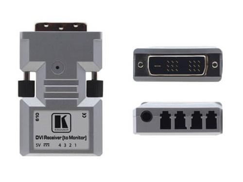 610R Dual-Link DVI over Optical Fiber Extender (Receiver) (1312ft) by Kramer