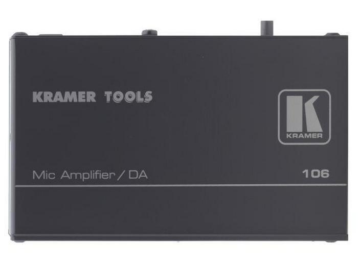 106 1x2 Microphone Line and Distribution Amplifier by Kramer