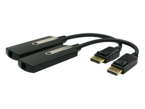 DSFP Display Port Extender (Transmitter/Receiver) Kit solutions via fiber (Dongle type/1 PS) by Ophit