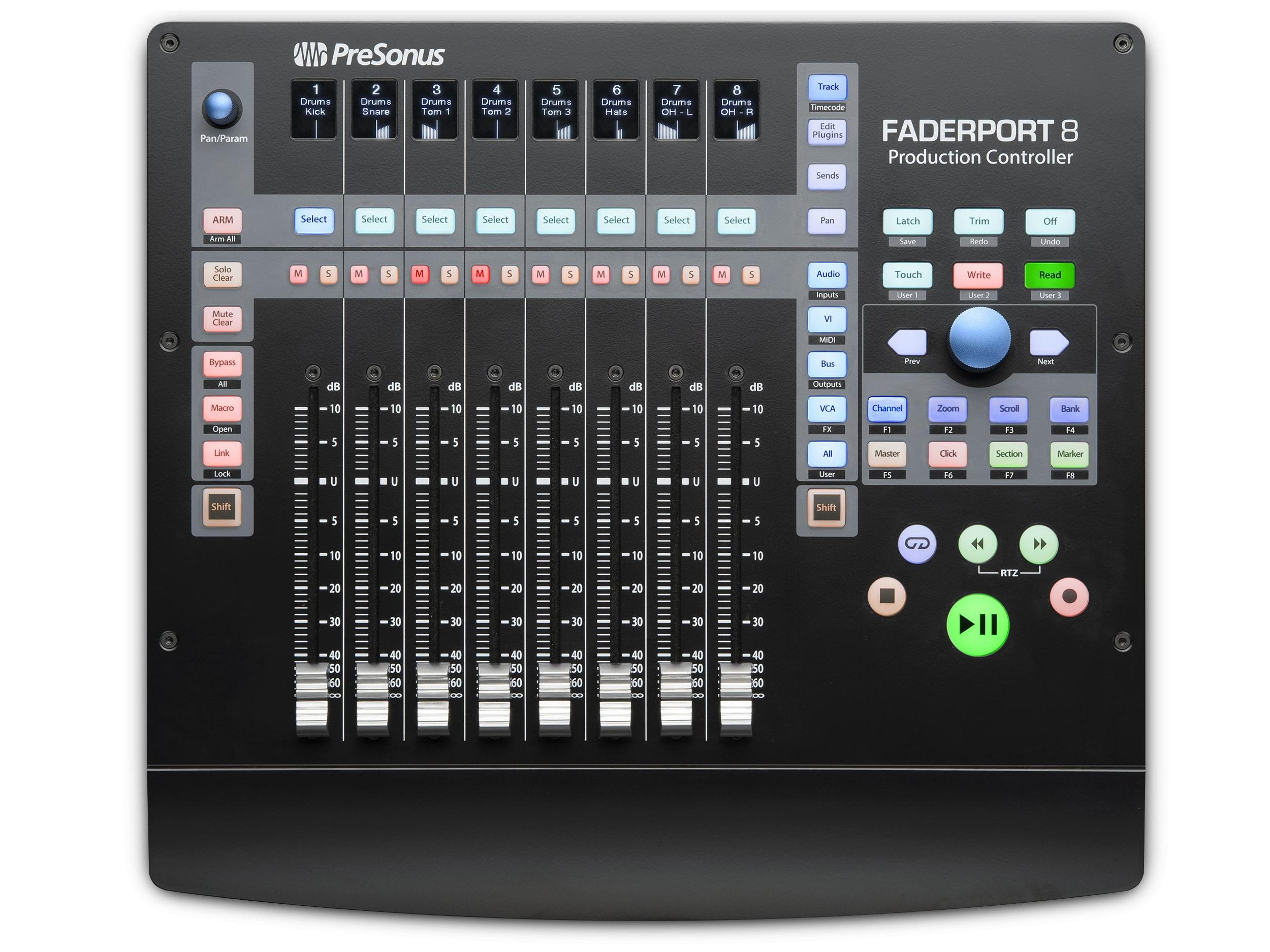 FaderPort 8 8-Channel Mix Production Controller by PreSonus