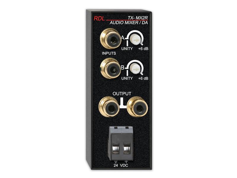TX-MX2R Audio Mixer/Distribution Amplifier by RDL