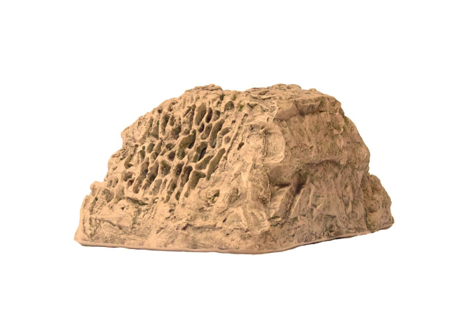 DUBSUB-S Outdoor Dual Voice Coil Subwoofer in Sandstone by Rockustics
