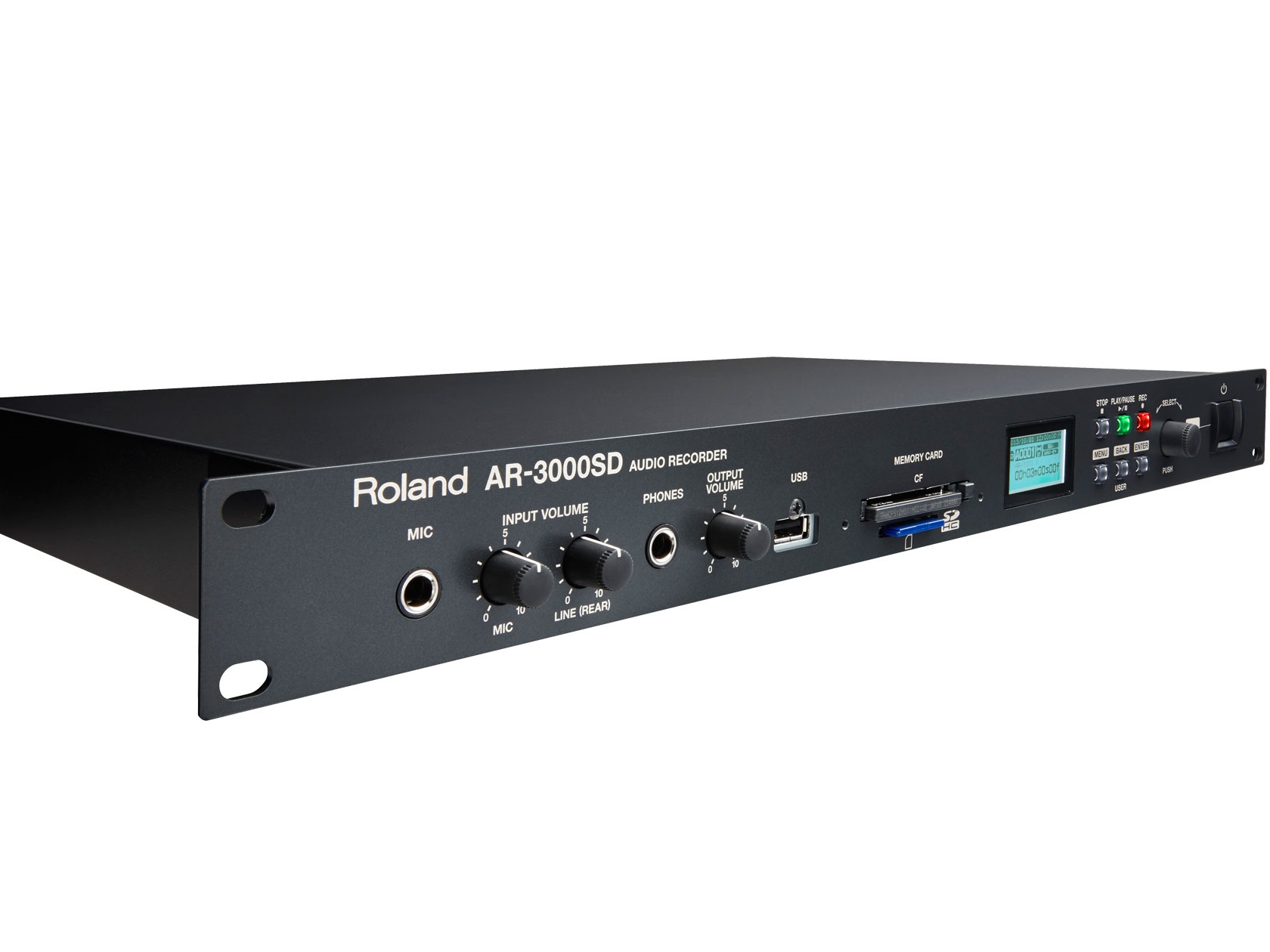 AR-3000SD Dependable Digital Audio Recorder by Roland