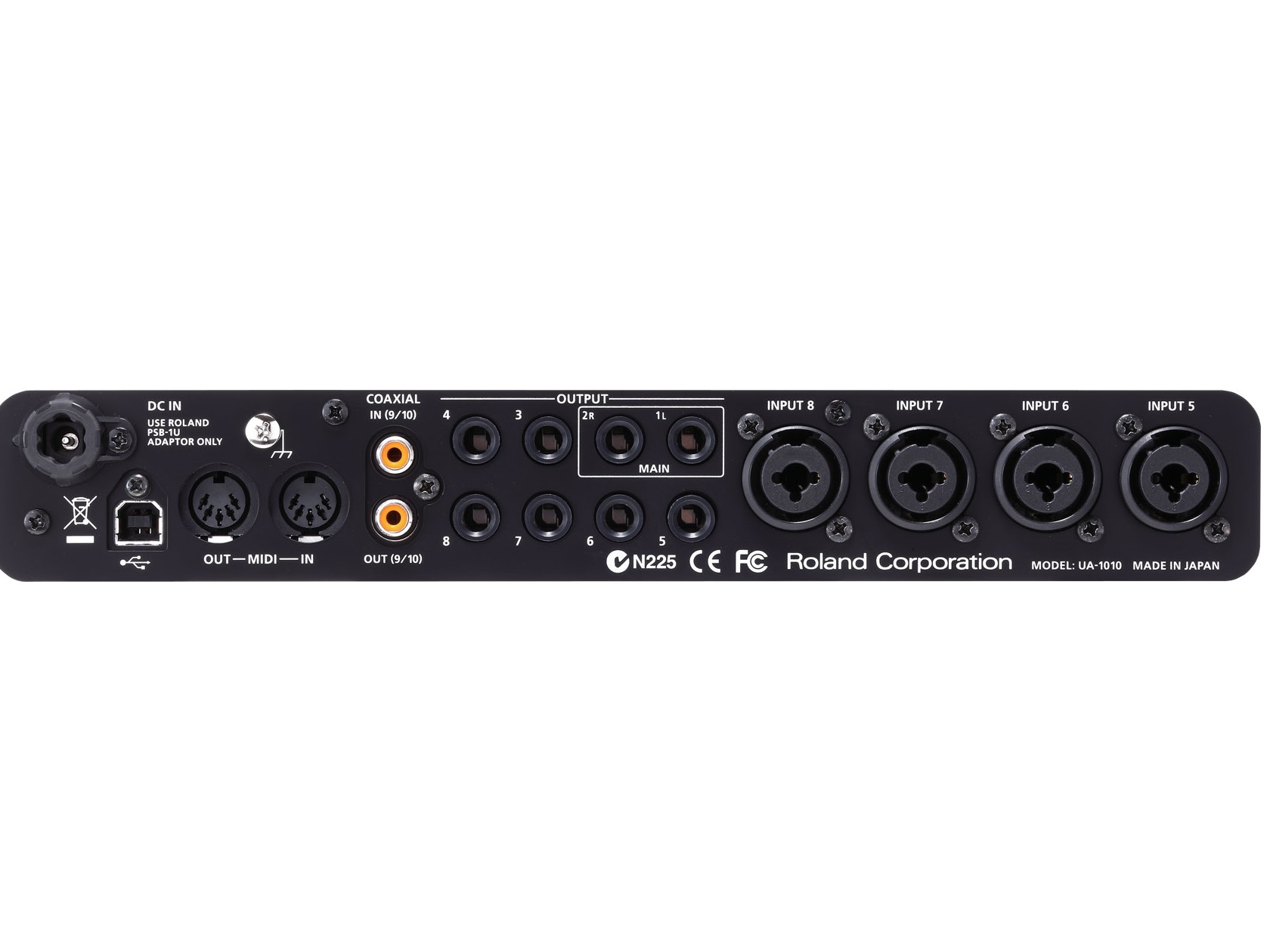 UA-1010 Octa-Capture Hi-Speed USB Audio Interface for REAC Recording by Roland