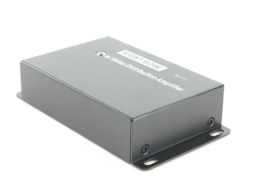 SB-3701RCA 1x4 Composite Video Digital Distribution Amplifier by Shinybow
