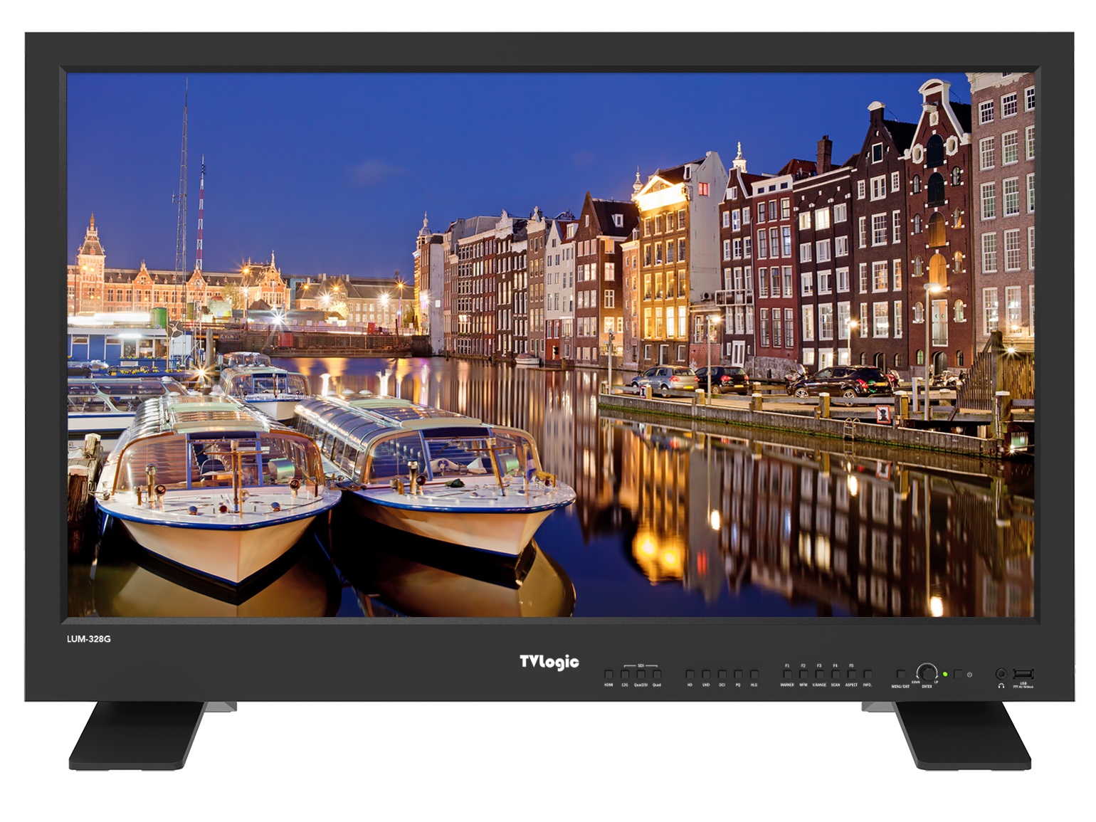 LUM-328G 31.5 inch UHD 4K 1000 nits LCD Monitor by TVlogic
