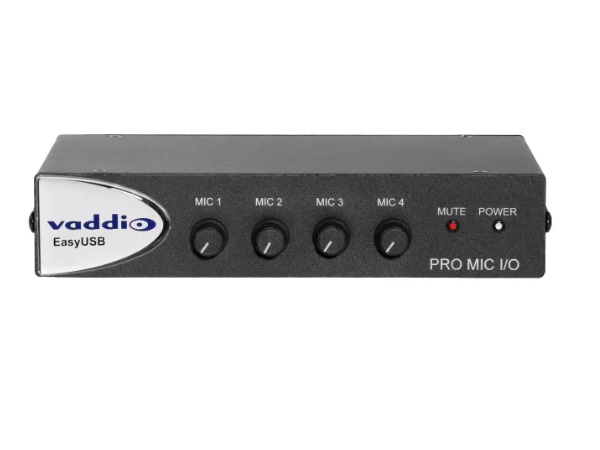 999-8520-000 EasyUSB PRO MIC I/O Microphone Interface for the EasyUSB Audio Solutions by Vaddio