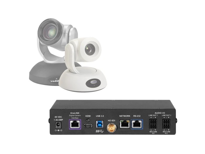 999-9645-000 Polycom Codec Kit for OneLINK Bridge to Vaddio HDBaseT Cameras by Vaddio