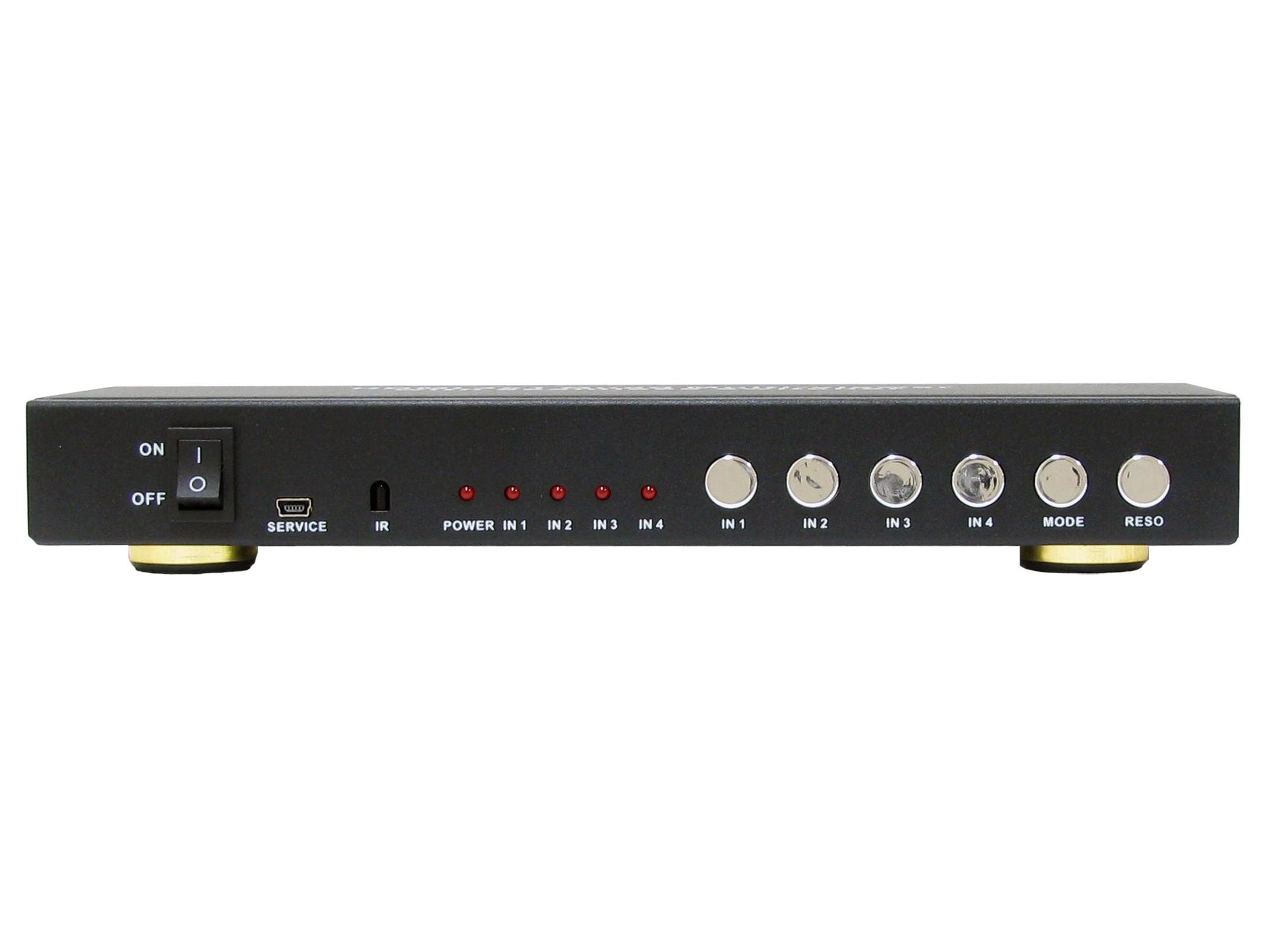 ANI-QUAD-MINI HDMI Quad Multiviewer with Seamless Switcher by A-NeuVideo