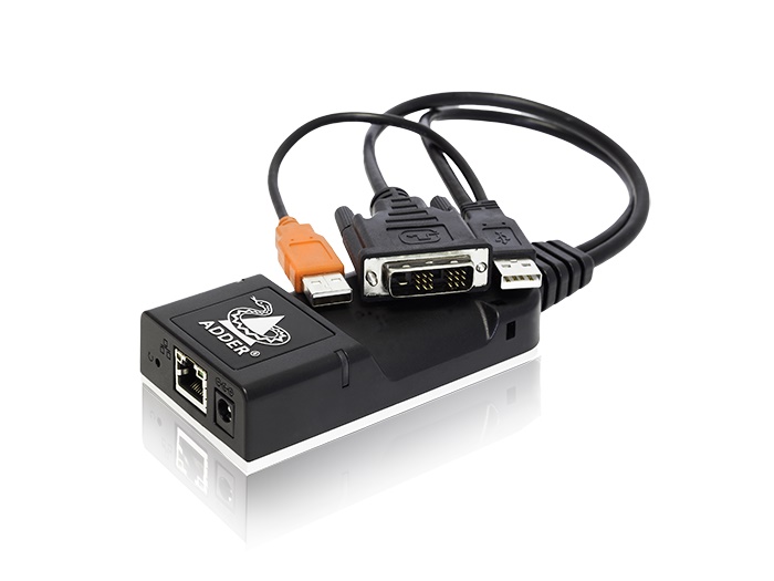 ALIF101T-DVI High Performance ZeroU IP KVM Dongle by Adder