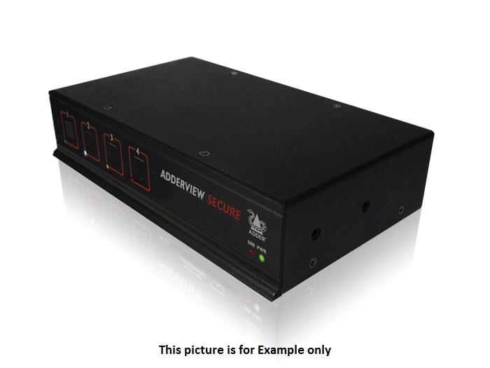AVSD1002-US 2-Port Secure USB DVI-I EAL2/KVM Switch by Adder