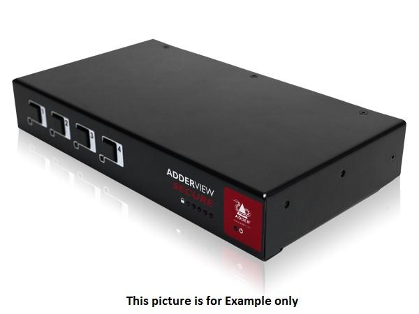 AVSV1002-US AdderView 2port Ultra Secure Analog KVM/USB Switcher by Adder