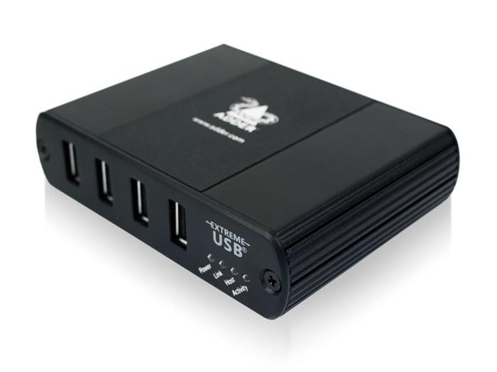 C-USB-LAN-RX-US USB2.0 over Gigabit Ethernet LAN Extender (Receiver) by Adder