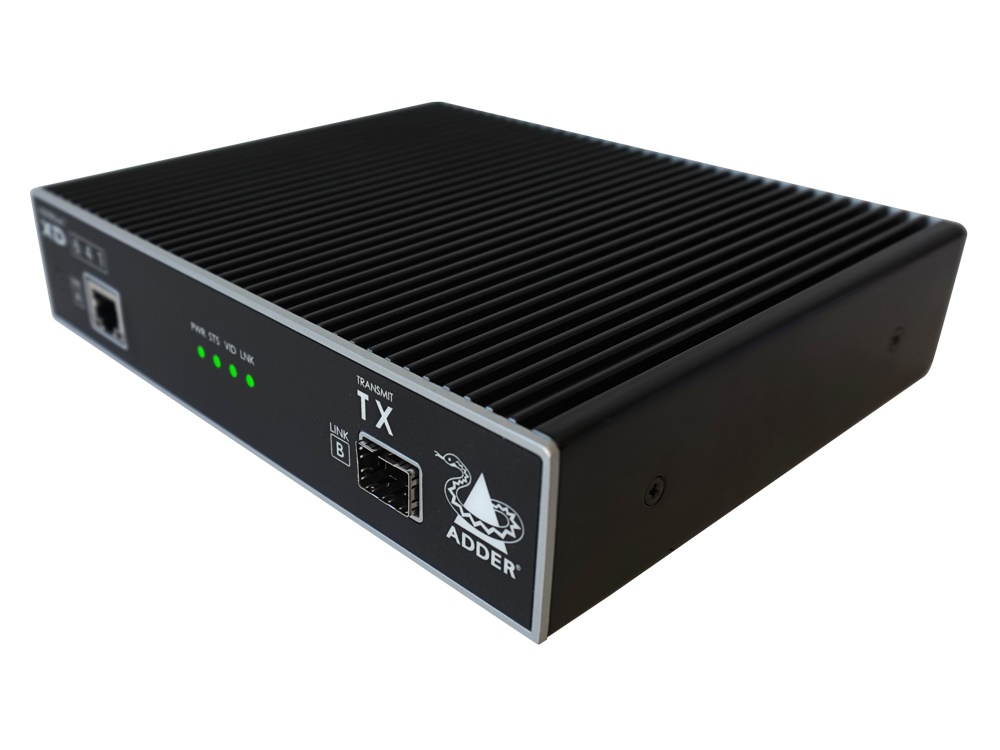 XD641P-DP-US High-Resolution Single-Head KVM Extender (Ultra High-Definition 4K60 Video/USB2.0/Audio) by Adder