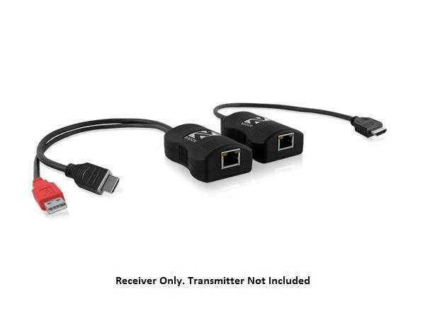 ALDV100R Line powered HDMI digital video Extender (Receiver) over a single cable by Adder