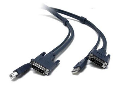 VSCD4V Combined dual link DVI-D and USB (USB A to B) Cable 15ft Length by Adder