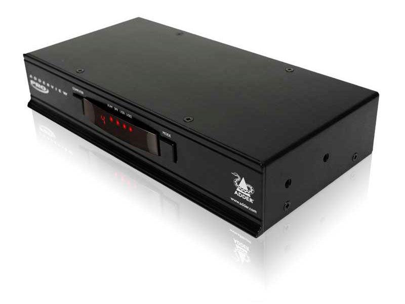 AV4PRO-VGA-US Professional VGA/USB 4 port switch w USB True Emulation Tech by Adder