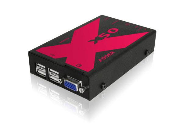 X50-US AdderLink VGA/Audio and USB 2.0 Extender by Adder