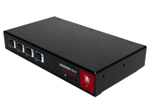 AVSC1104-US 4 Port VGA/USB Secure KVM Switch with Card Reader by Adder