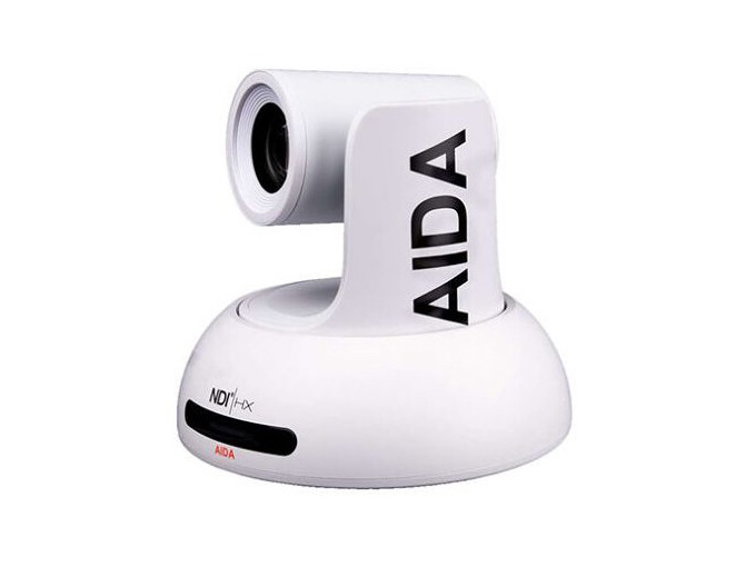PTZ-NDI-X18W Imaging Full HD NDI/HX Broadcast PTZ Camera with 18x Optical Zoom (White) by Aida