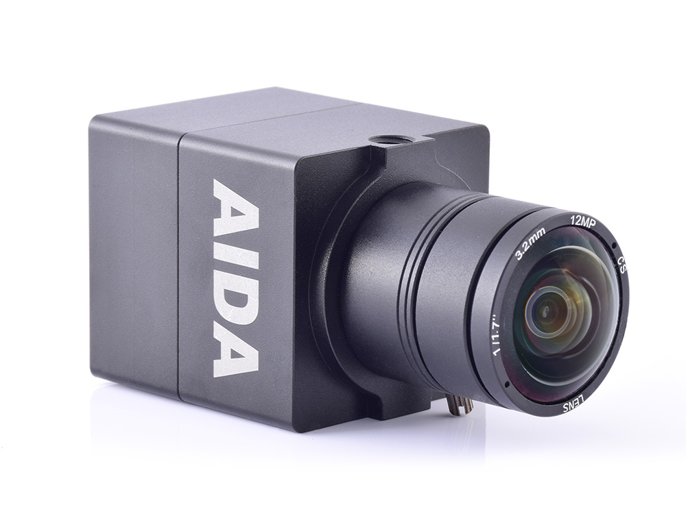 UHD-100A UHD 4K/30 HDMI 1.4 EFP/POV Camera with TRS Stereo Audio Input by Aida