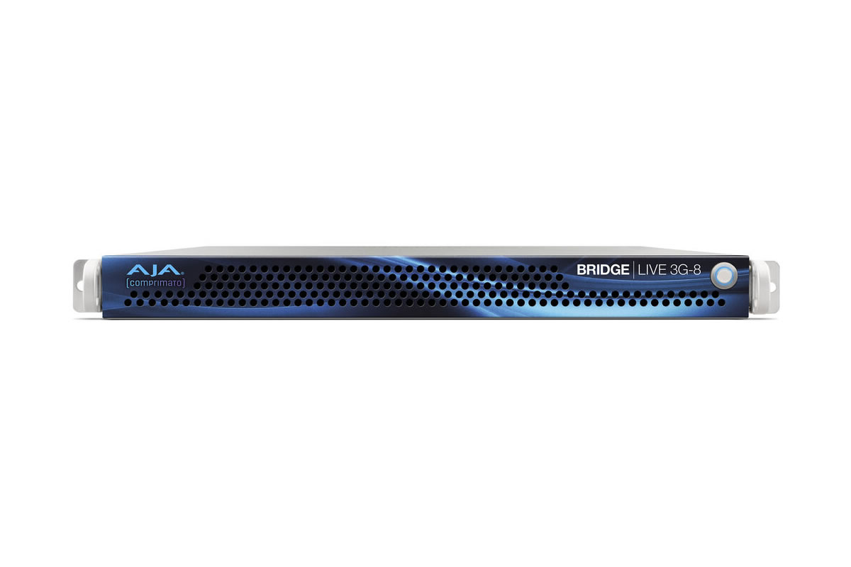 AJA BLVE-3G8-R0 1RU 8x Bidirectional 3G-SDI SDI/IP NDI SRT