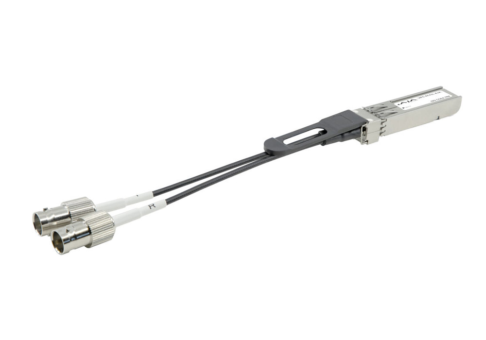 AJA BNC-TR-12G Dual BNC SFP 12G-SDI Transceiver 64 Dante