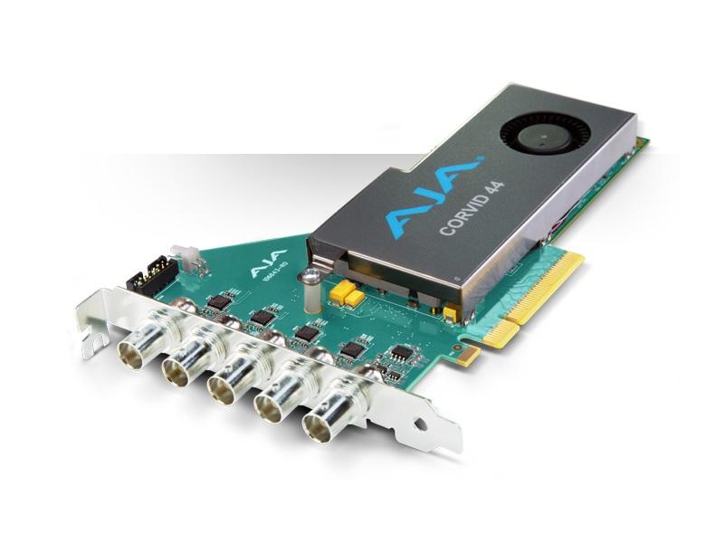 Corvid 44 BNC 8-Lane PCIe 2.0 Flexible Multi-format I/O Card with Full Size BNC by AJA