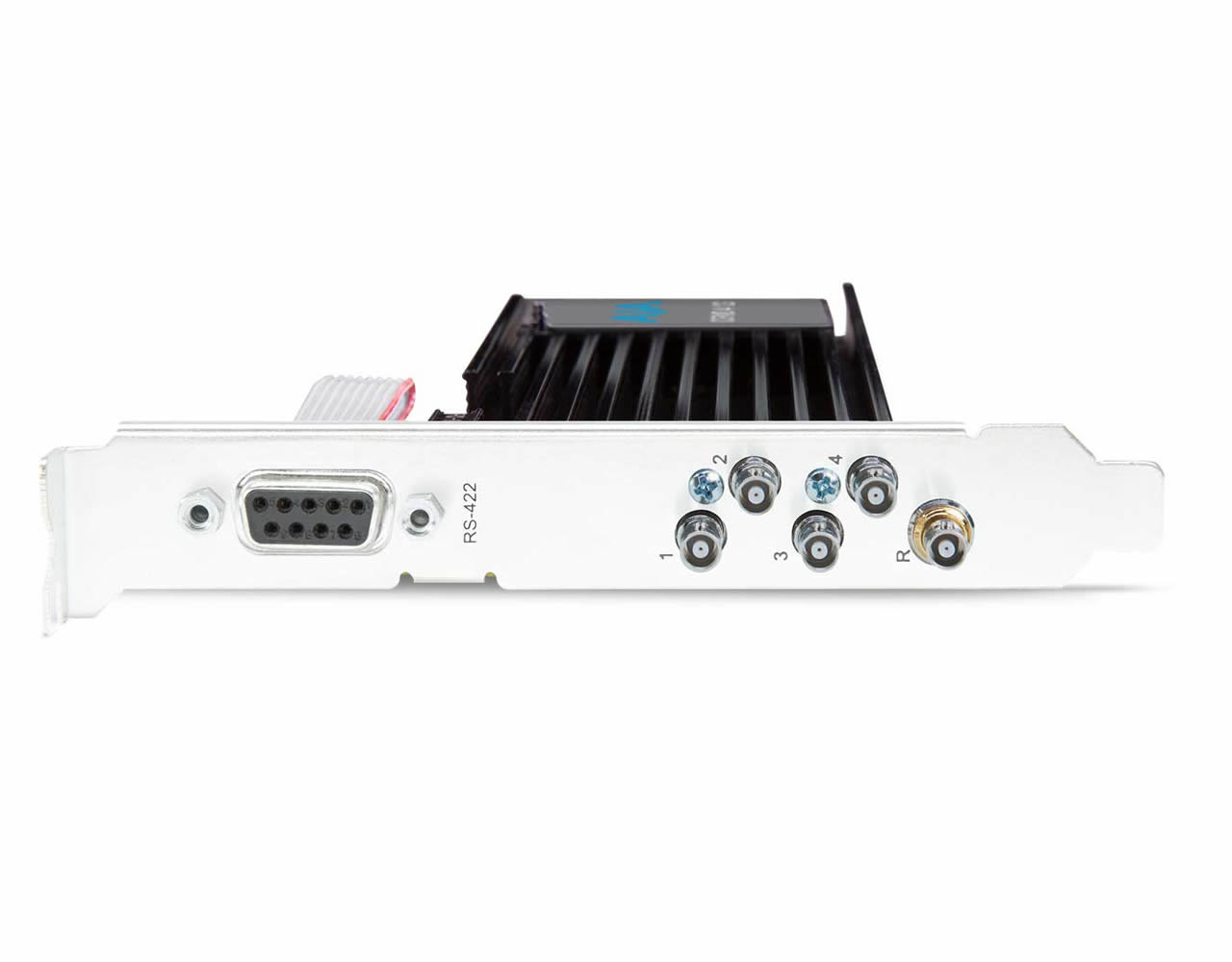 CRV44-12G-R0-03 8-Lane 12G-SDI PCIe 3.0 x 4 Ch I/O Card - Tall Bracket with Fan - HDBNC with Cables by AJA