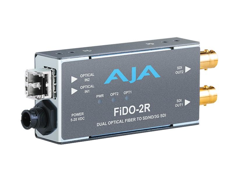 FiDO-2R-MM 2-Channel Multi-Mode LC Fiber to 3G-SDI (Receiver) by AJA