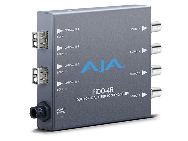 FiDO-4R-MM 4-Channel Multi-Mode LC Fiber to 3G-SDI (Receiver) by AJA