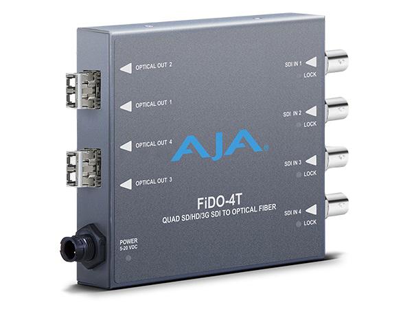 FiDO-4T-MM 4-Channel 3G-SDI to Multi-Mode LC Fiber (Transmitter) by AJA