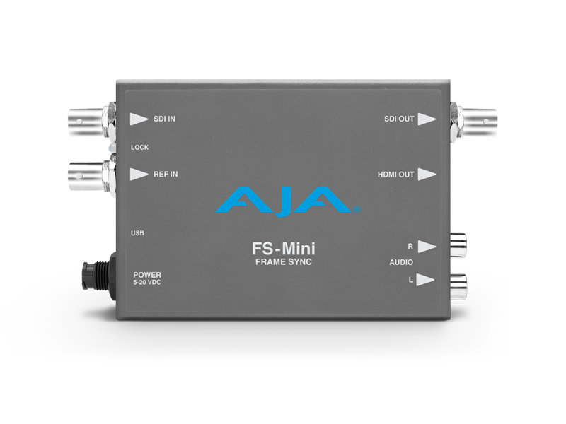 FS-Mini 3G-SDI Utility Frame Synchronizer/Mini-Converter with SDI and HDMI Simultaneous Outputs by AJA