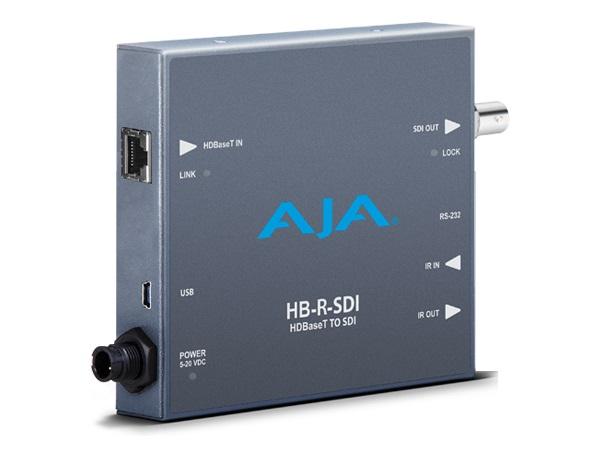 HB-R-SDI HDBaseT to SDI (Receiver) 100 meters over CatX/IR/RS-232 by AJA