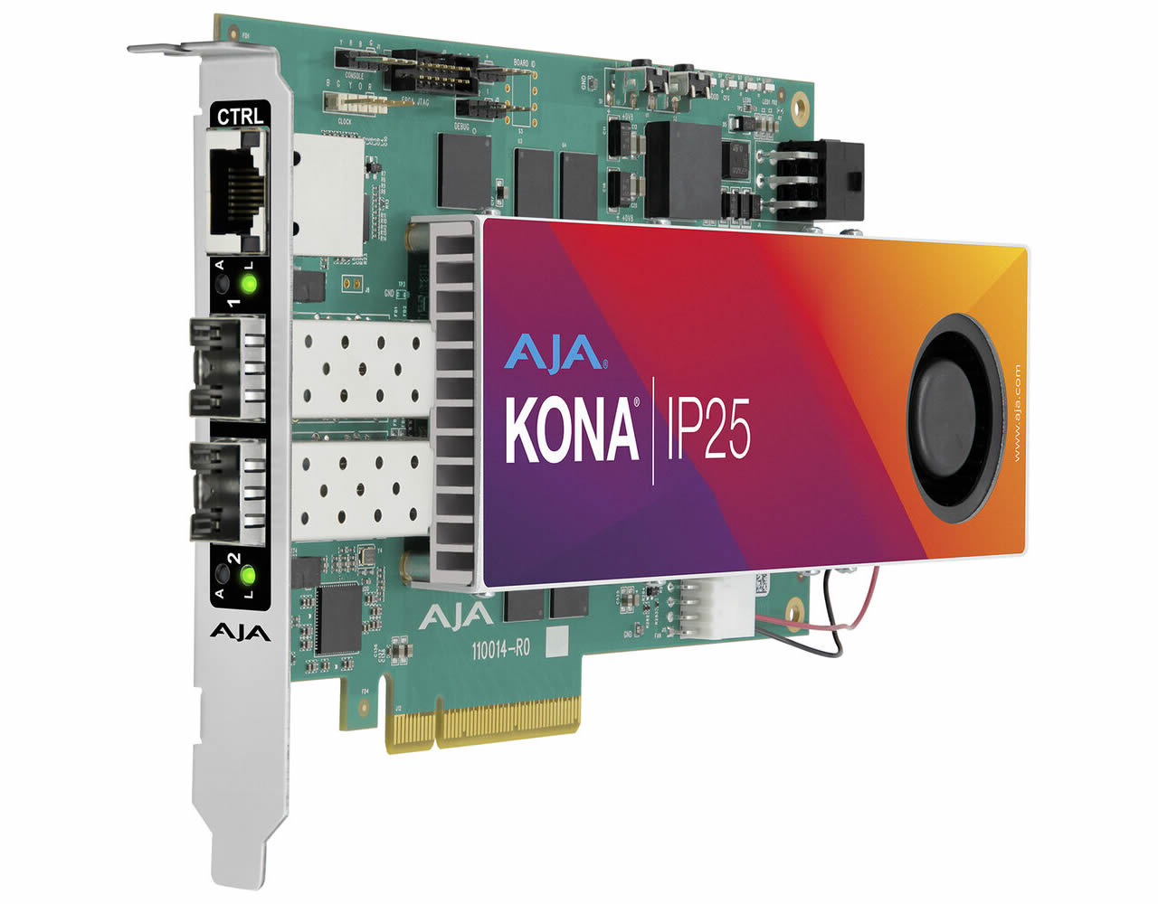 KONA-IP25-R0 SDI to SMPTE ST 2110 IP Bidirectional Converter by AJA