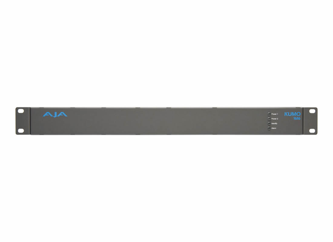 KUMO-1616-R2 16x16 Compact SDI Router, with 1 Power Supply by AJA