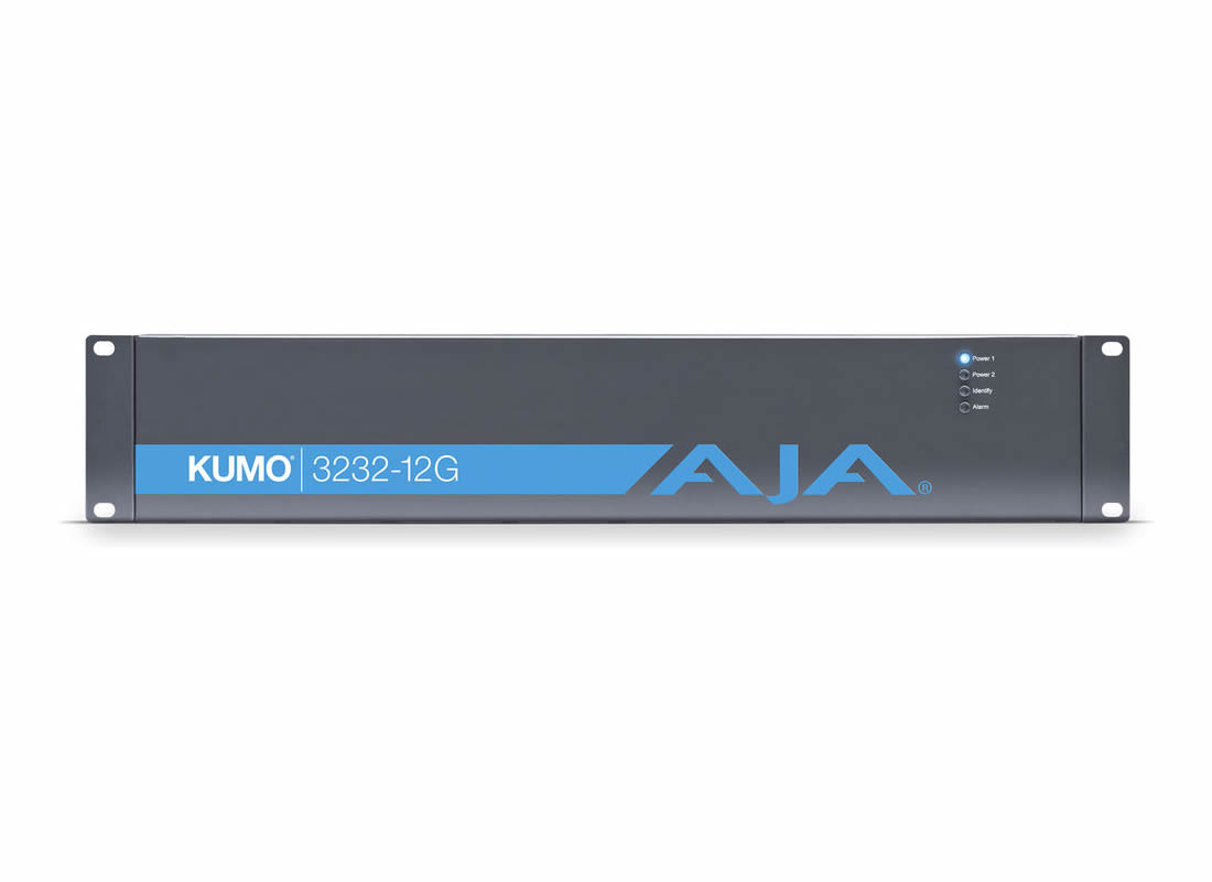 KUMO-3232-12G Compact 12G-SDI Router (2 RU) by AJA
